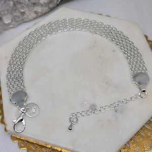 Mesh Bracelet/Anklet 925